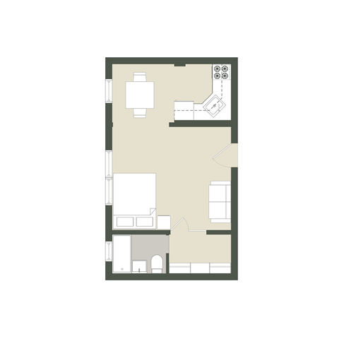 2616 N. Hampden Ct. Studio-1 Bed Apartment, Supera for Rent - Photo Gallery 24